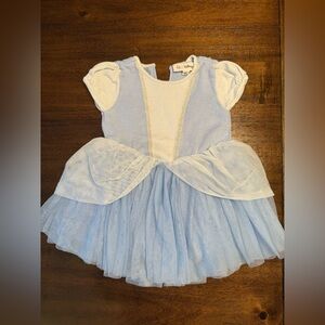 Disney Baby Gap Light Blue Knit Dress